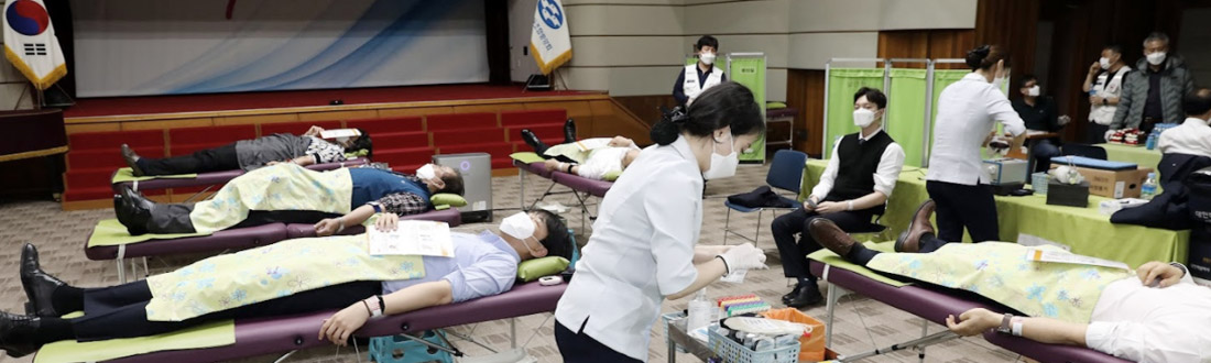 Saranghae blood donation campaign image